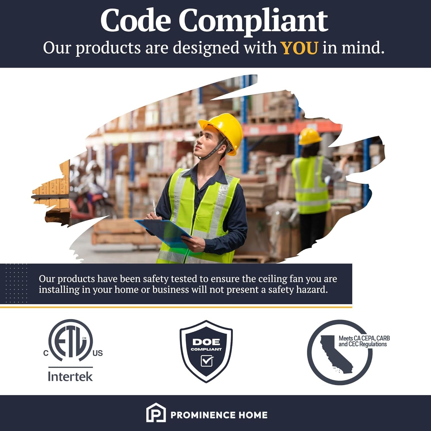 Glenmont, 52 Inch Farmhouse LED Ceiling Fan with Light, Pull Chain, Three Mounting Options, Dual Finish Blades, Reversible Motor - 50388-01 (Pewter)